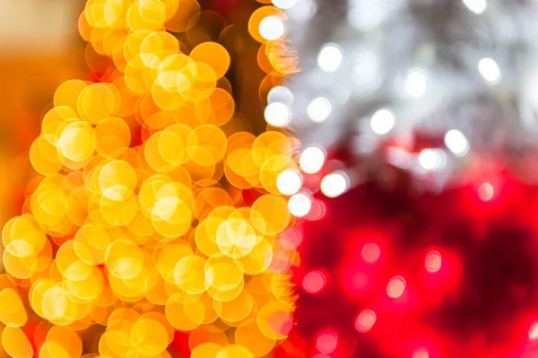 Fond abstrait de lumières floues avec effet bokeh — Photo