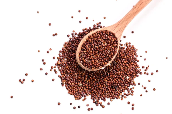 Högen av quinoa, frisk vegan mat koncept — Stockfoto