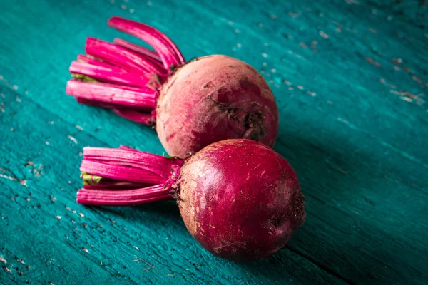 Fresh beetroot on wooden table , diet concept — Stock Photo, Image