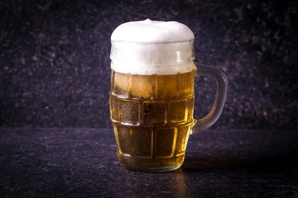 Assorted Beers in a Flight Ready for Tasting,vintage filter — Stock Photo, Image