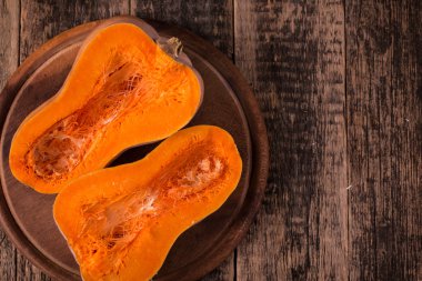 ahşap masa, sağlıklı gıda üzerinde kabaklar