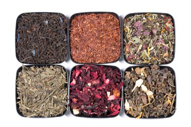 Kuru çay ürün yelpazesine. sağlıklı gıda kavramı