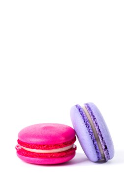 Ahşap masa, vintage filtre üzerinde taze bademli kurabiye