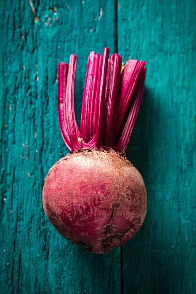 Fresh beetroot on wooden table , diet concept — Stock Photo, Image