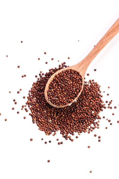 Högen av quinoa, frisk vegan mat koncept — Stockfoto