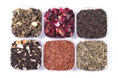 Kuru çay ürün yelpazesine. sağlıklı gıda kavramı