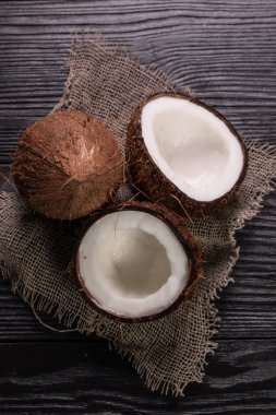 Hindistan cevizi ahşap tablo.