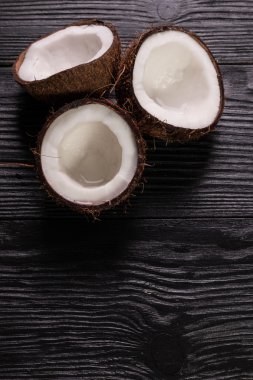 Hindistan cevizi ahşap tablo.