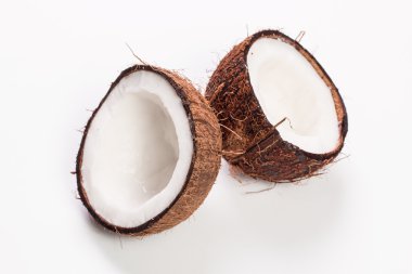 Hindistan cevizi ahşap masa üzerinde. Vintage filtre. Organik sağlıklı gıda kavramı. Güzellik ve Spa konsept.