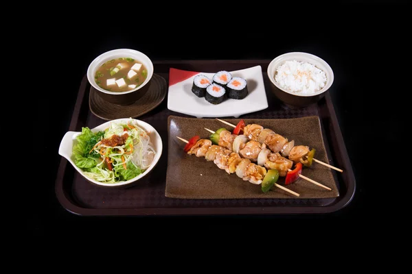 Japón conjunto de alimentos —  Fotos de Stock