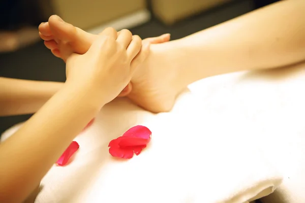 Spa masaż stóp — Zdjęcie stockowe