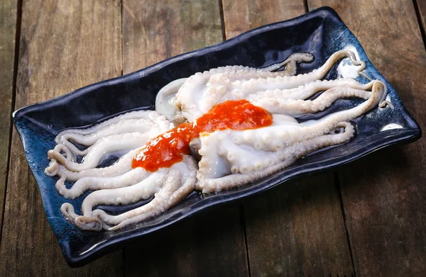 Set of fresh octopus, uncooked — ストック写真