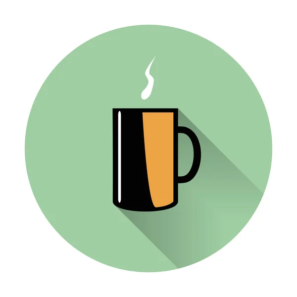 Tasse Tee Ikone — Stockvektor