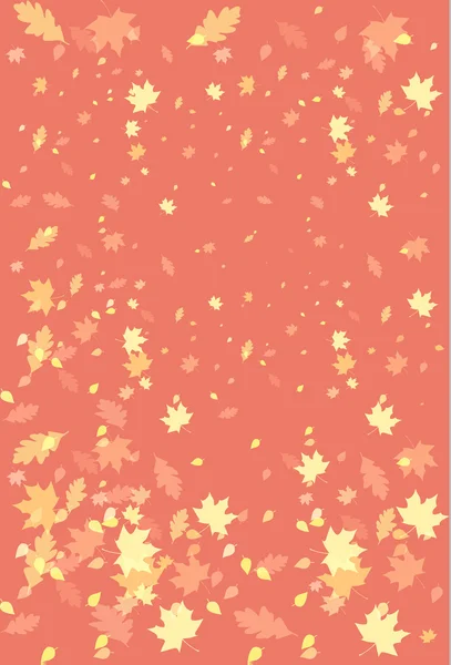 Textura estilizada sobre el tema del otoño  . — Vector de stock