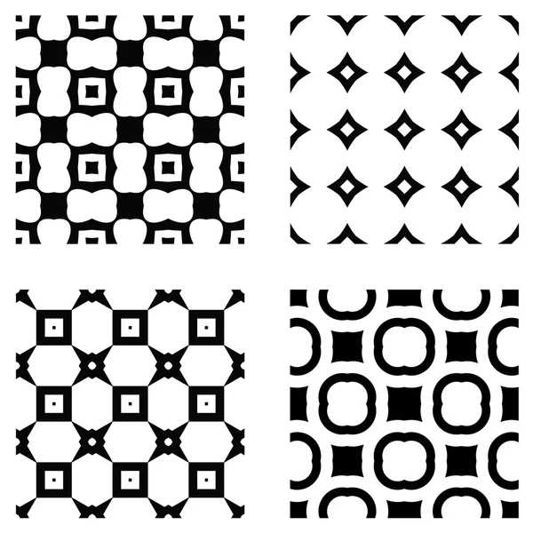 Set sorunsuz siyah - beyaz doku .