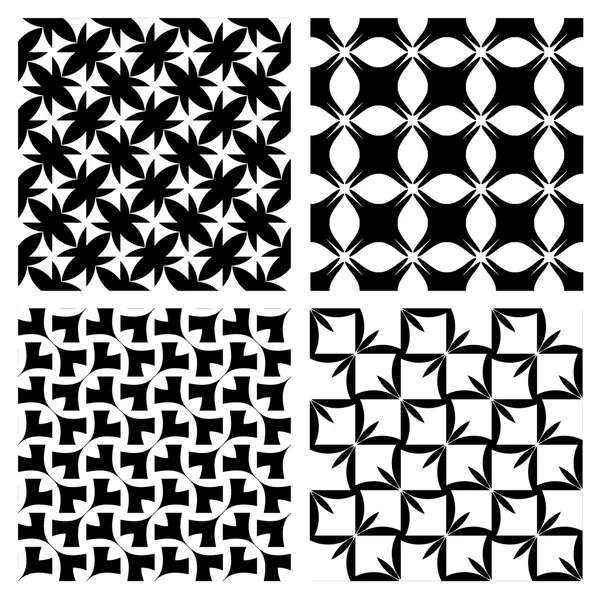 Set sorunsuz siyah - beyaz doku .