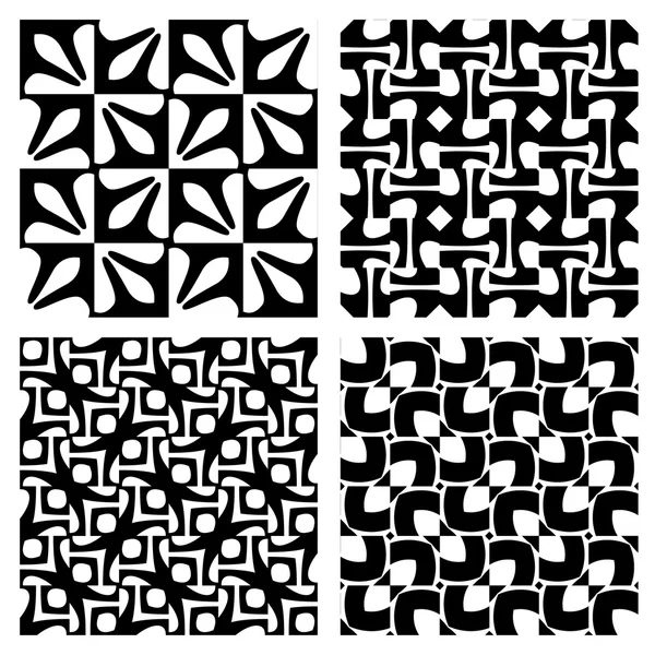 Set sorunsuz siyah - beyaz doku .