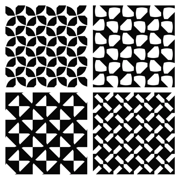 Set sorunsuz siyah - beyaz doku .