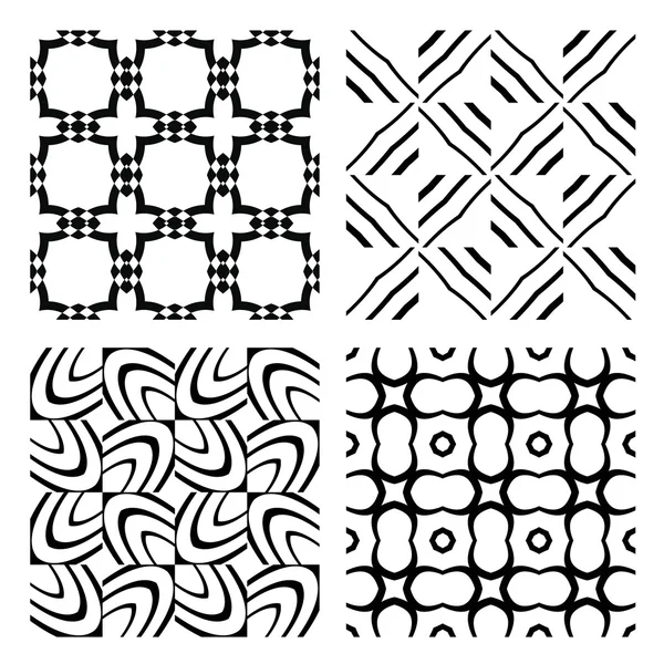 Çizgiler ve geometrik parçaları sorunsuz vektör doku kümesi