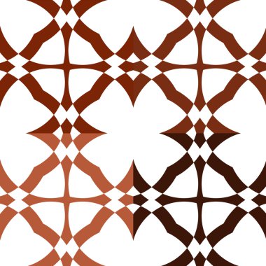 Vektör sorunsuz doku hatları ve geometrik şekiller.