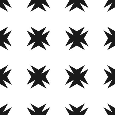 Çizgiler ve geometrik şekiller parçalarını sorunsuz vektör doku.