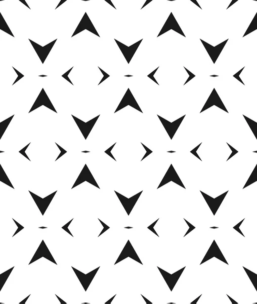 行との要素のシームレスな黒と白のベクトル テクスチャ — ストックベクタ