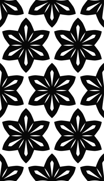 Textura vetorial preto e branco sem costura de linhas e elementos de —  Vetores de Stock