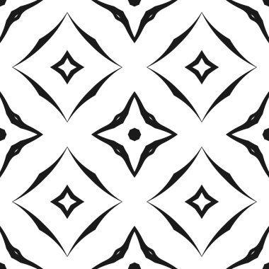 Kesintisiz beyaz siyah vektör doku hatları ve unsurları