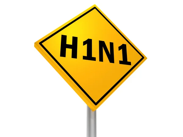 H1N1 — стоковое фото