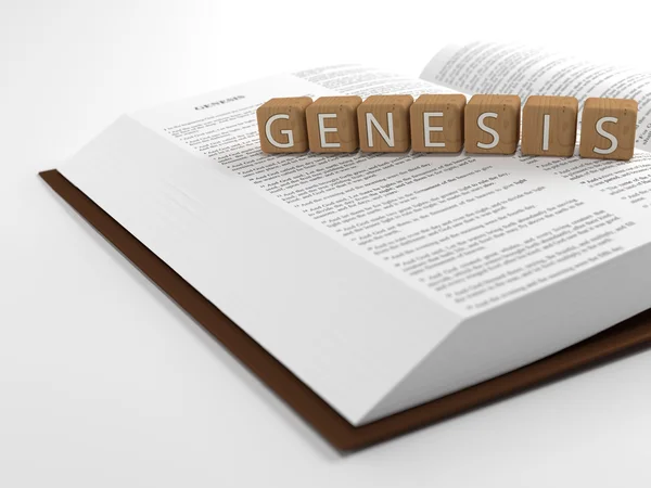 Genese und Bibel — Stockfoto