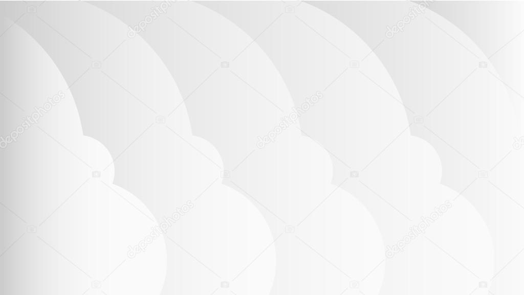 Wallpaper 1080 p, left clouds in style material design