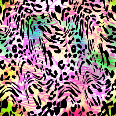 Dikişsiz leopar doku