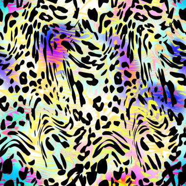 Dikişsiz leopar doku