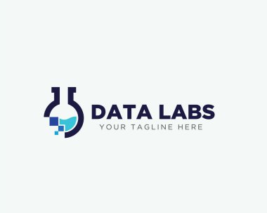 Cam piksel veri laboratuarı logosu tasarım ilhamı