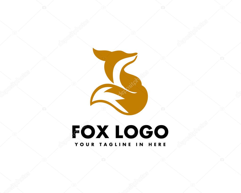Stand fox logo design inspiration