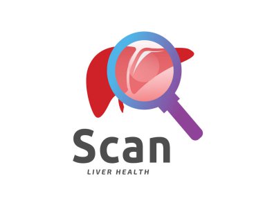Karaciğer taraması logo tasarımı ilhamı
