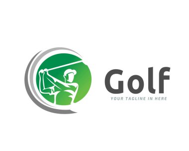 Çember Golf logosu tasarımı