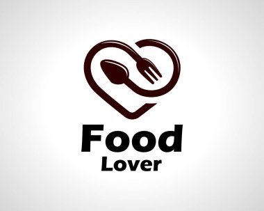 Gıda hattı sanat logosu tasarım illüstrasyonuna bayılırım.