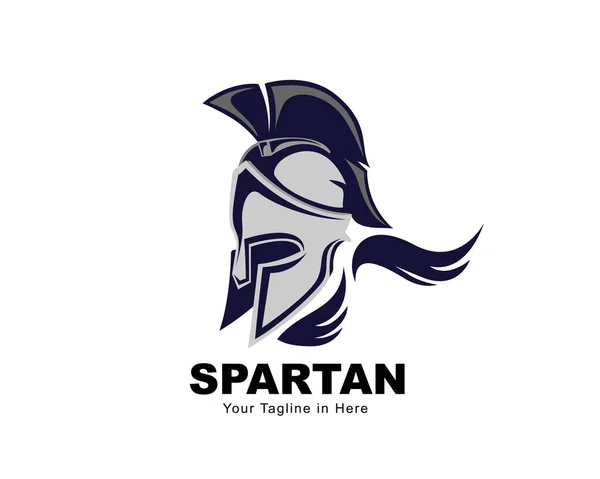 Элегантный Дизайн Логотипа Шлема Вдохновение — стоковый вектор