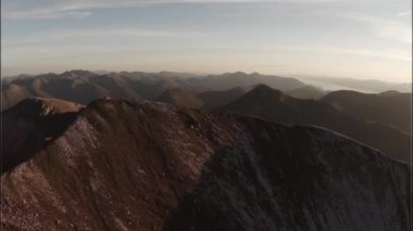 Sgurr a'Mhaim Dağı, İskoçya Highlands'nda muhteşem hava atış