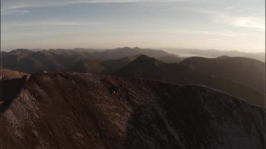 Sgurr a'Mhaim Dağı, İskoçya Highlands'nda muhteşem hava atış