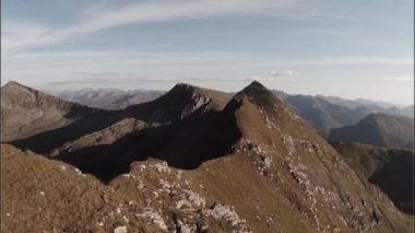 Sgurr a'Mhaim Dağı, İskoçya Highlands'nda muhteşem hava atış