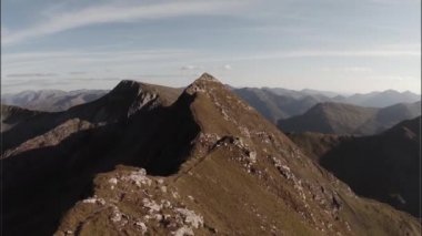Sgurr a'Mhaim Dağı, İskoçya Highlands'nda muhteşem hava atış
