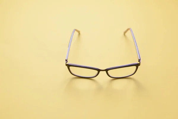 Brýle Barevném Pozadí — Stock fotografie
