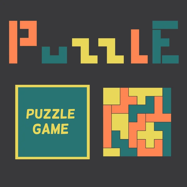 Renkli puzzle oyunu. 