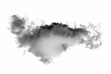 Beyaz arka planda beyaz bulutlar. doğa ve arkaplan kavramı.