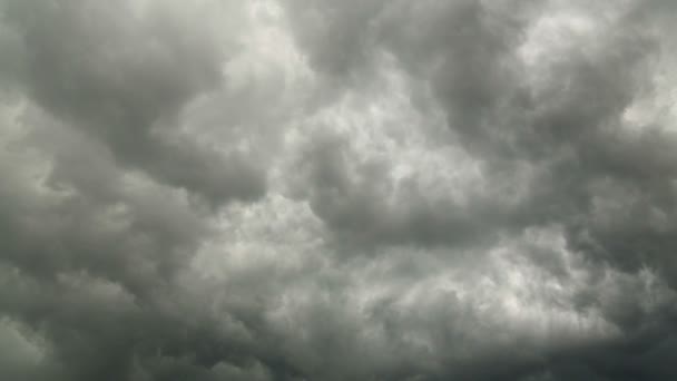 Nuvens tempestuosas time-lapse — Vídeo de Stock