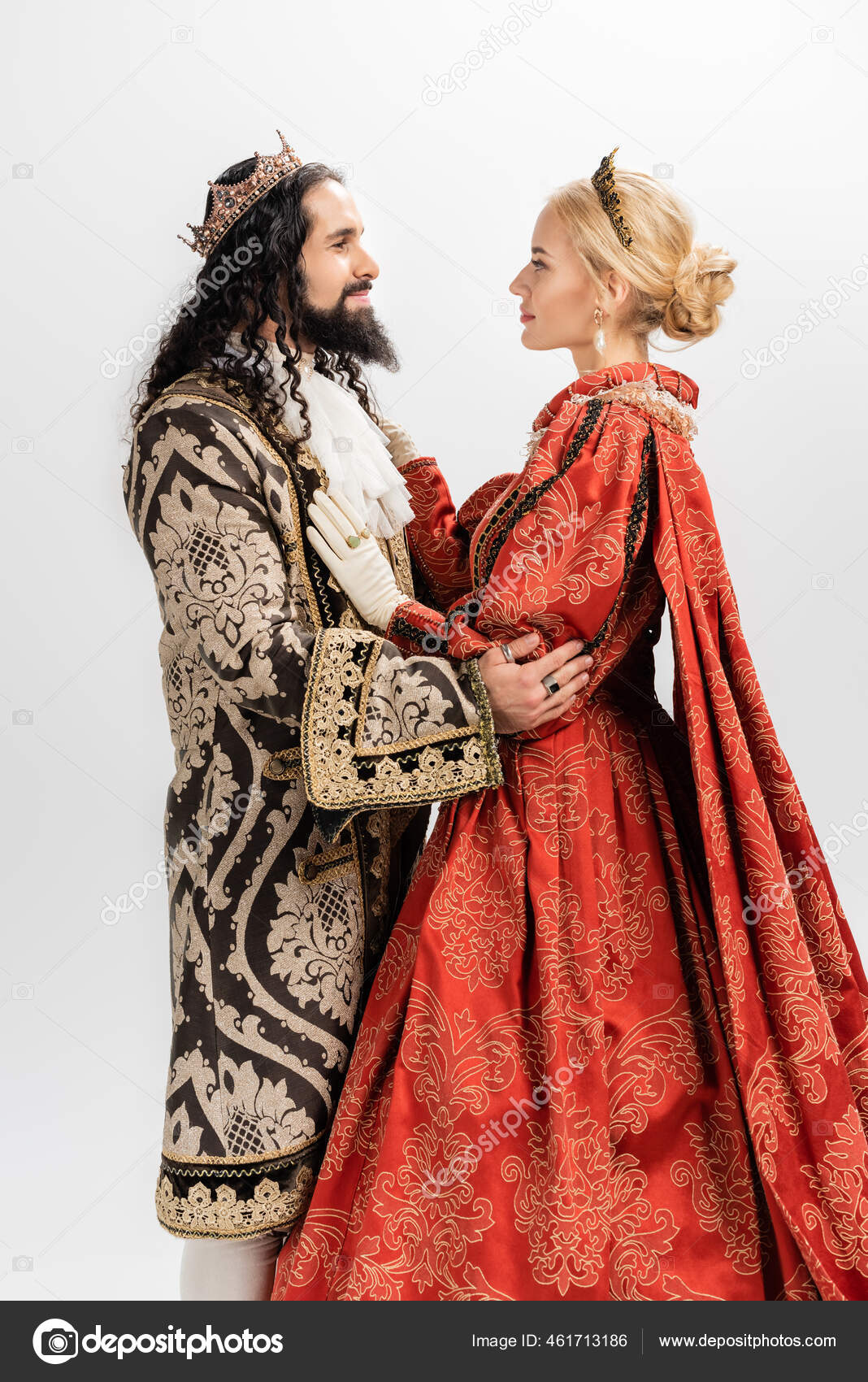 Medieval king and queen hi-res stock photography and images - Alamy