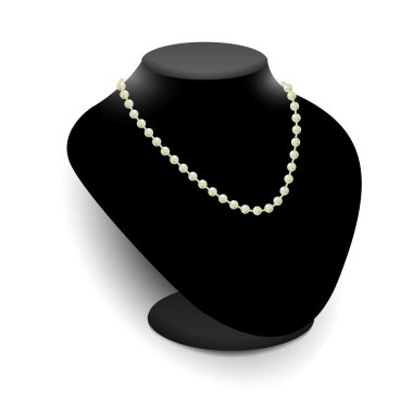 Beyaz bir arka plan üzerinde Takı büstü.