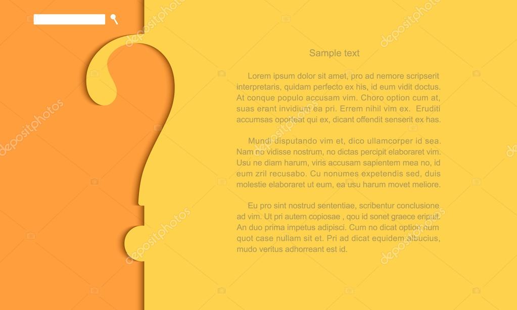 Faq Question Sign On A Orange Background Stock Vector Image By C Sanchesnet1 Gmail Com